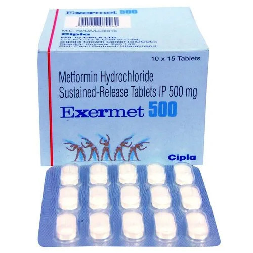 엑서메트 500mg~1000mg 메트포르민 Excermet