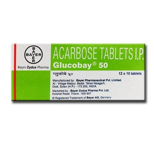 글루코바이 25mg~50mg 아카보스 Glucobay