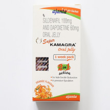 슈퍼카마그라 오랄젤리 100mg 60mg 실데나필+다폭세틴 SUPER KAMAGRA OralJelly