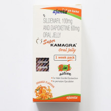 슈퍼카마그라 오랄젤리 100mg 60mg 실데나필+다폭세틴 SUPER KAMAGRA OralJelly