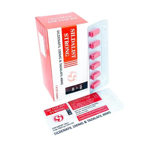 실다리스트 스트롱 100mg 40mg 실데나필+타다라필 Sildalist Strong