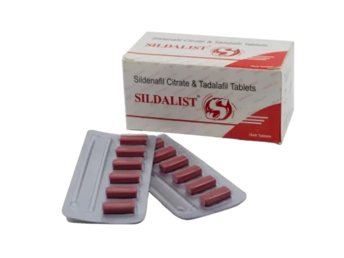 실다리스트 100mg 20mg 실데나필+타다라필 Sildalist
