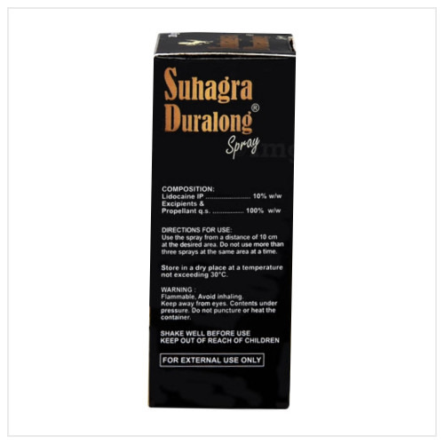 수하그라 두랄롱 스프레이 20g 리도카인 Suhagra Duralong Spray