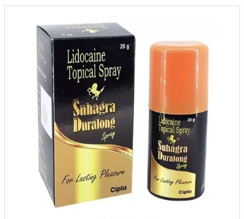 수하그라 두랄롱 스프레이 20g 리도카인 Suhagra Duralong Spray