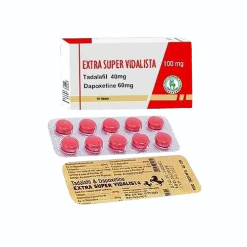 엑스트라 슈퍼비달리스타 40mg 60mg 타다라필+다폭세틴 Extra Super Vidalista