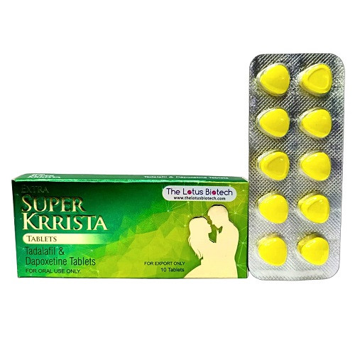 슈퍼크리스타 20mg 100mg 타다라필+다폭세틴 Super Krrista