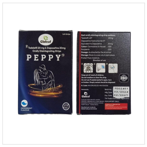 페피 20mg 20mg 타다라필+다폭세틴 Peppy