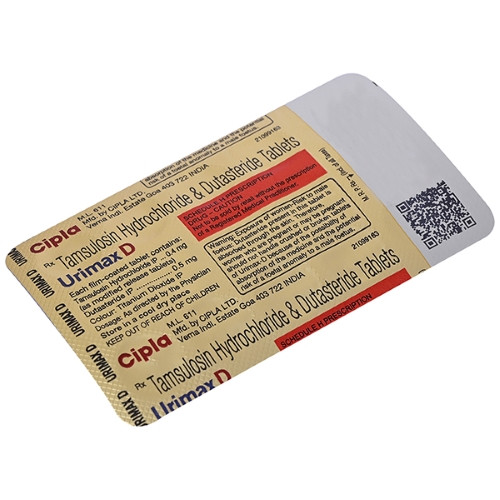 유리맥스D 0.4mg 0.5mg 담스로신+두타스테리드 Urimax D