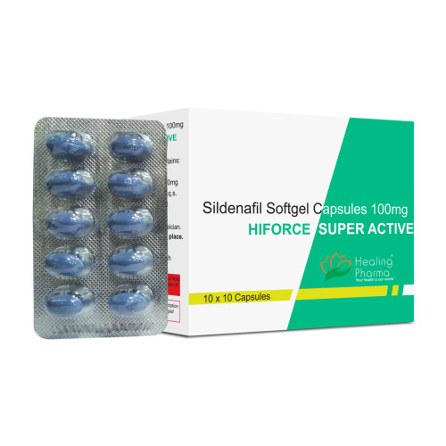 하이포스 슈퍼 액티브 100mg 실데나필 Hiforce Super Active