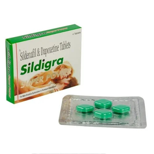 실디그라 슈퍼파워 100mg+60mg 실데나필+다폭세틴 Sildigra Super Power