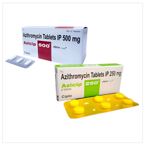 아지칩 250mg~500mg 아지트로마이신 Azicip