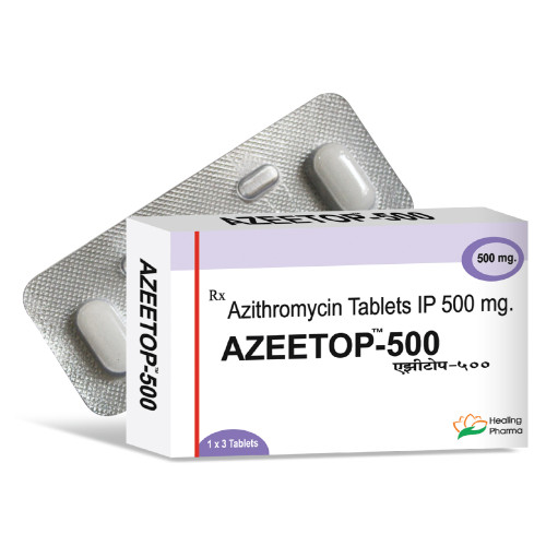 아지탑 250mg~500mg 아지트로마이신 Azeetop