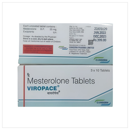 바이로페이스 25mg 메스테롤론 Viropace